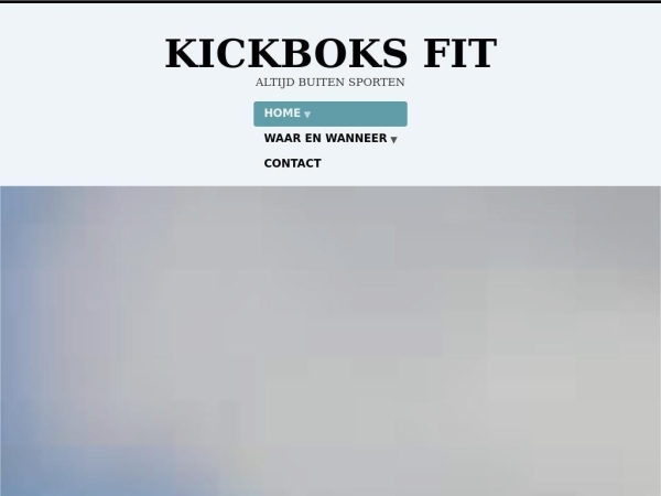 kickboksfit.nl